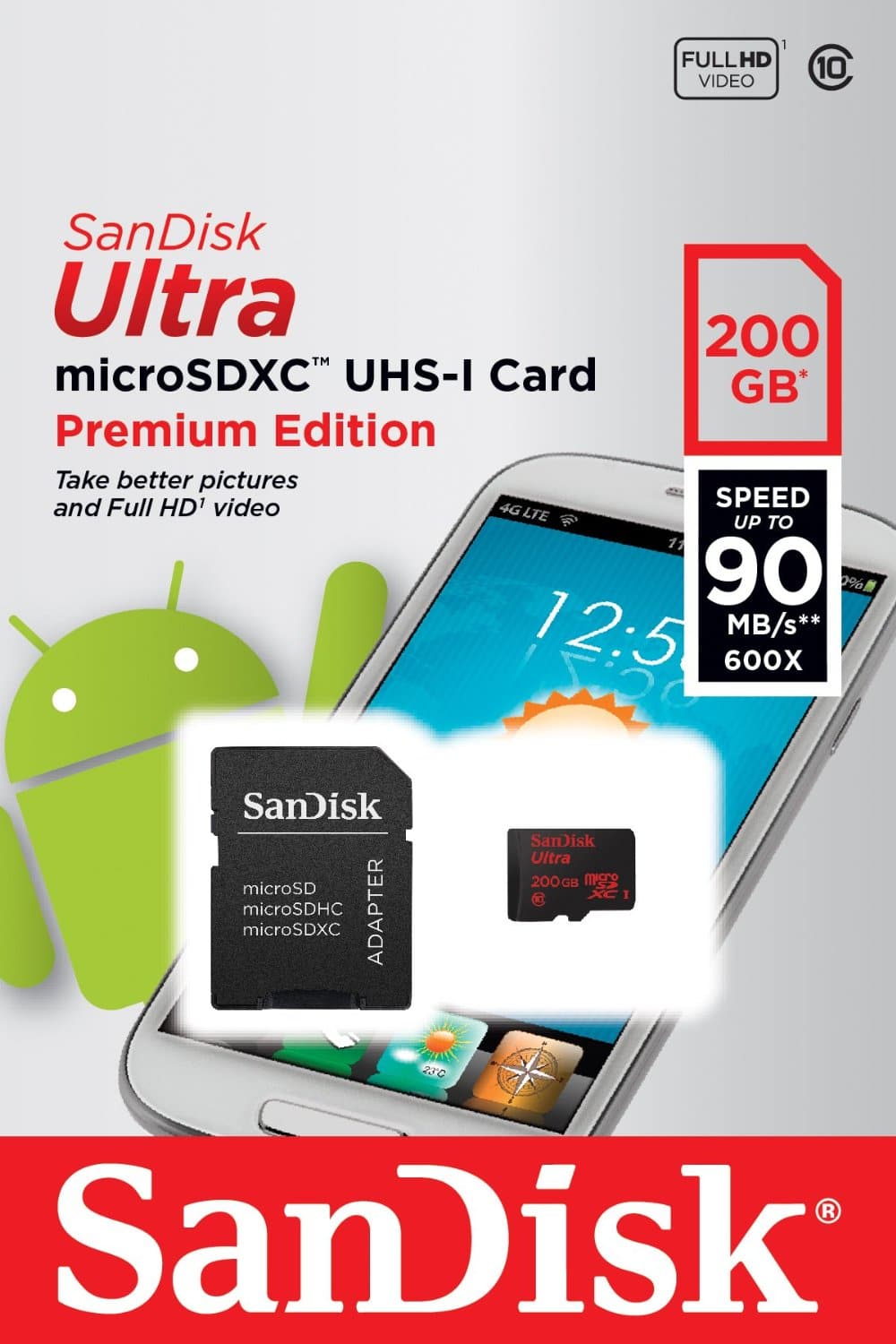 SanDisk Ultra 200GB Micro SD