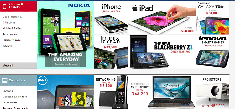 Top Online Stores in Nigeria - Online Shopping Mall