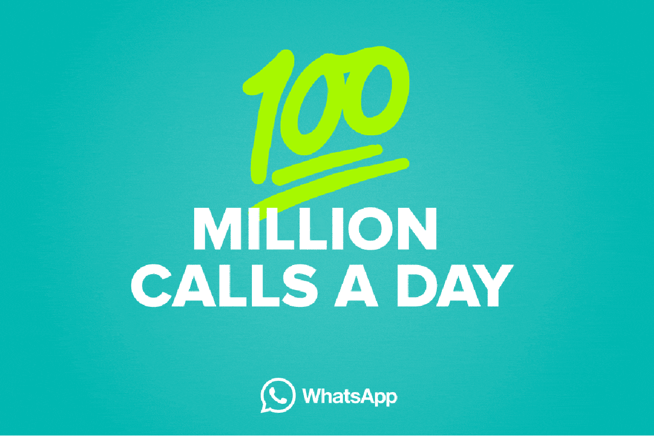 Facebook-Owned Whatsapp Hits 100 Million Calls Per DayFacebook-Owned Whatsapp Hits 100 Million Calls Per Day