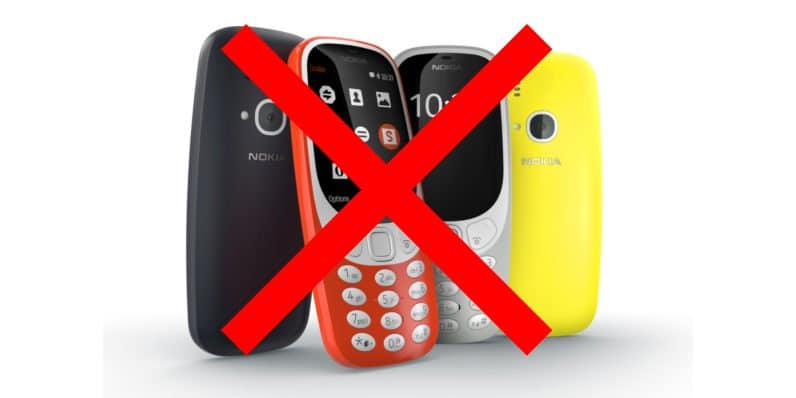 nokia 3310 not usable in this countries