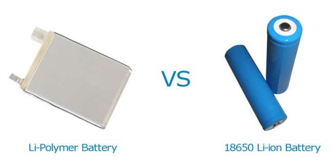 differences between li polymer and li ion battery