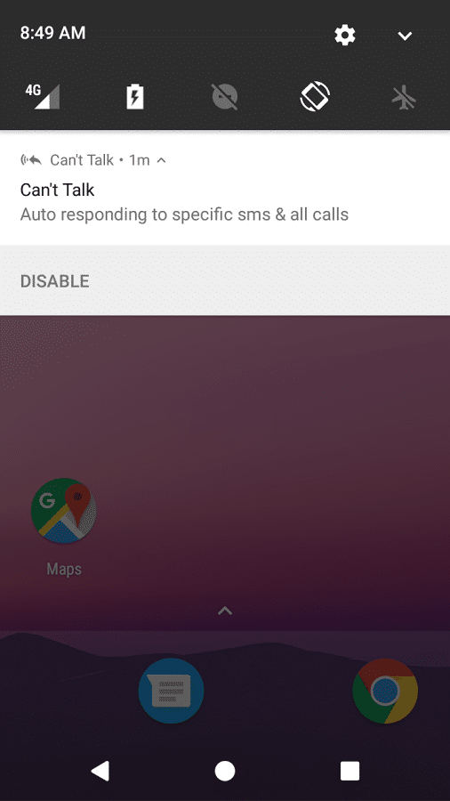 can't talk app