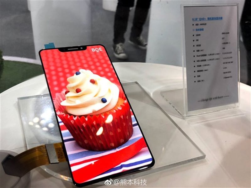 BOE’s 6.18-inch OLED phone