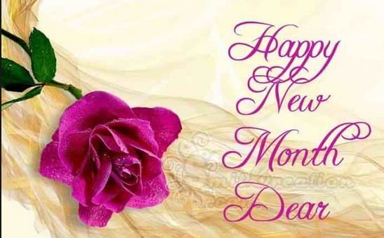 happy new month sms messages