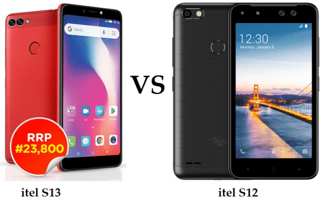 itel s13 vs s12