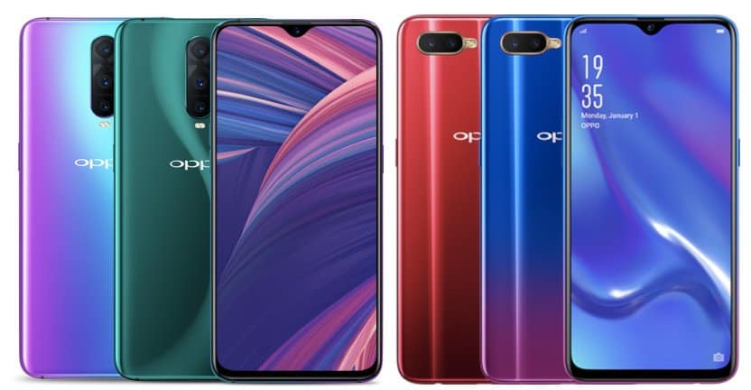 OPPO RX17 Pro and RX17 Neo