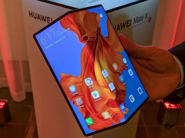 Huawei Mate X foldable phone