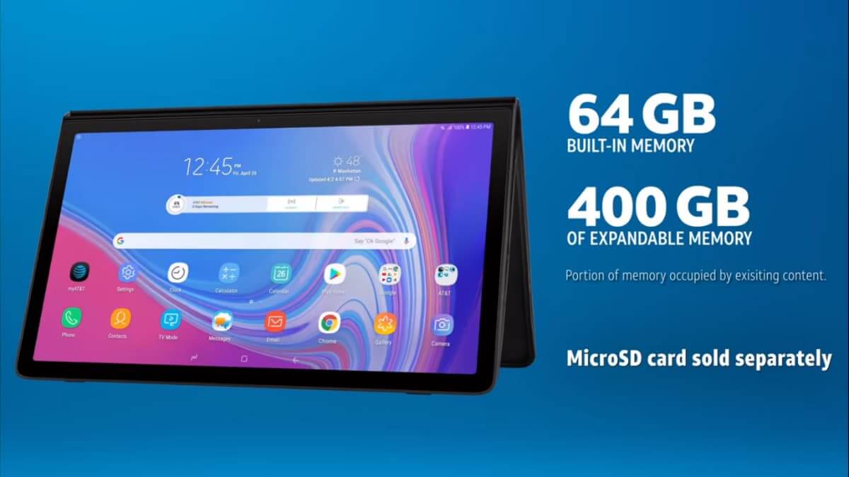 Here is a portable Android TV tablet - Samsung Galaxy View 2 With a 17.3-Inch display