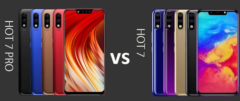 Infinix HOT 7 vs Infinix HOT 7 PRO - Is there any difference?