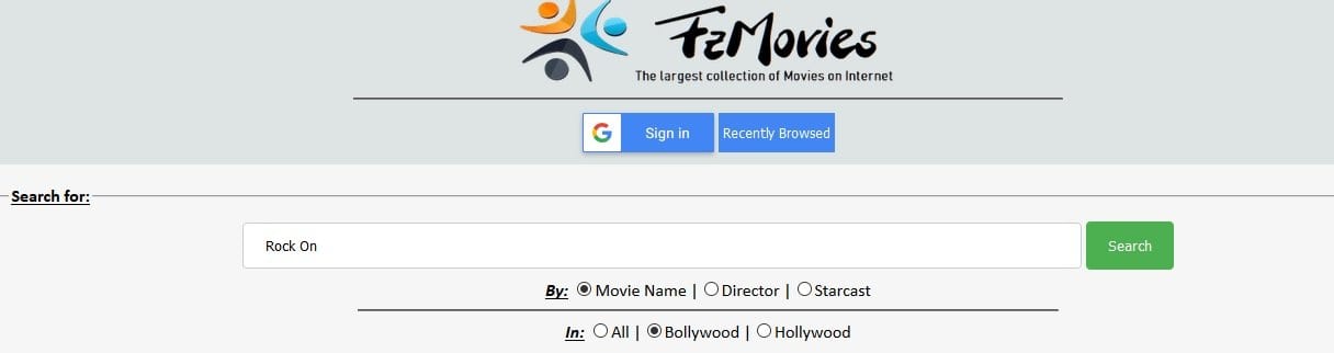 Fzmovies - Download Bollywood and Hollywood movie in HD Quality