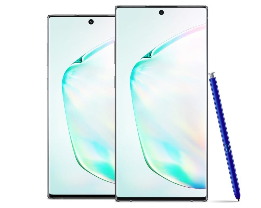 Samsung Galaxy Note 10 and Galaxy Note 10 Plus