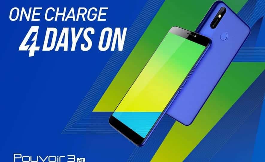 Tecno Pouvoir 3 Air with 1GB RAM, Android Go Edition and 5000mAh battery
