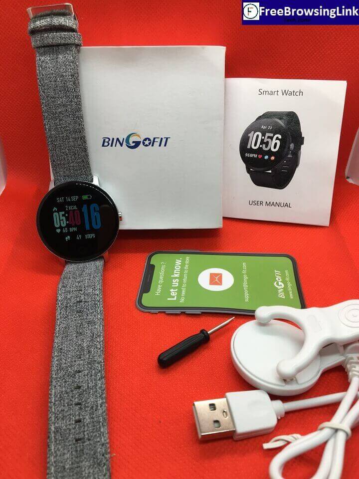 BingoFit Epic Fitness Tracker Smart Watch for $39.99 - Unboxing, and Review