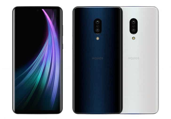Sharp AQUOS zero2 announced with  240Hz refresh rate display and Android 10 - AQUOS sense3 and sense3 plus