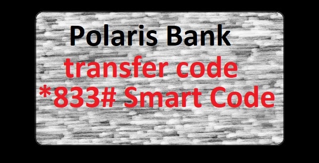 Polaris bank transfer code *833# - Transfer funds, buy airtime, & pay bills