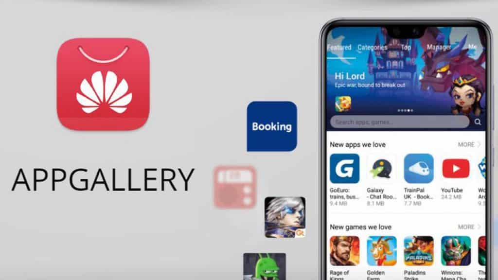 Huawei AppGallery alternative to Google Play