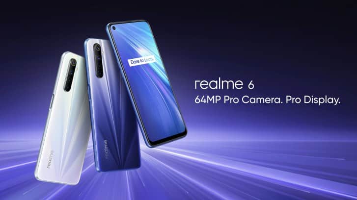 Realme 6 with Helio G90T, Realme 6 PRO and Realme Band announced in India