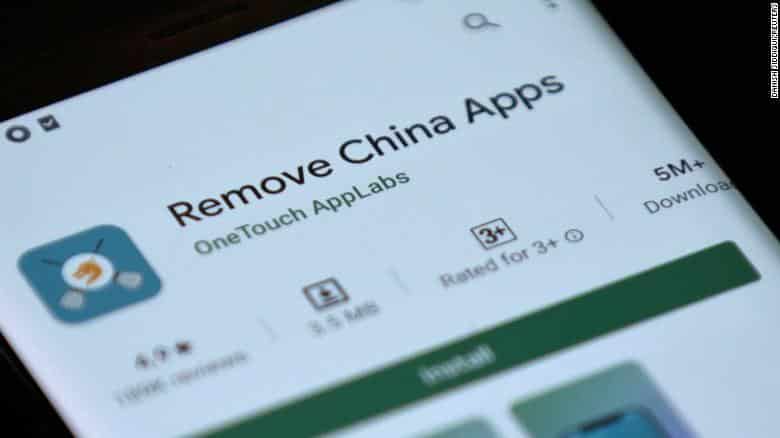 Remove Chinese apps has been pulled from Google Playstore - Reasons