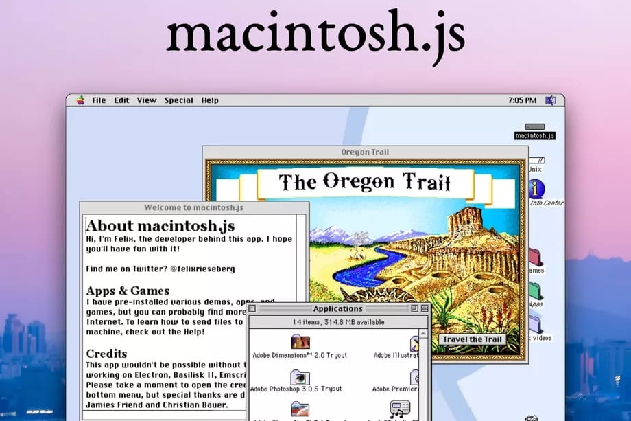 You can now download Mac OS 8 app and install on macOS, Windows, and Linux
