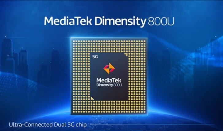 MediaTek Dimensity 800U announced with 5G + 5G dual SIM dual standby