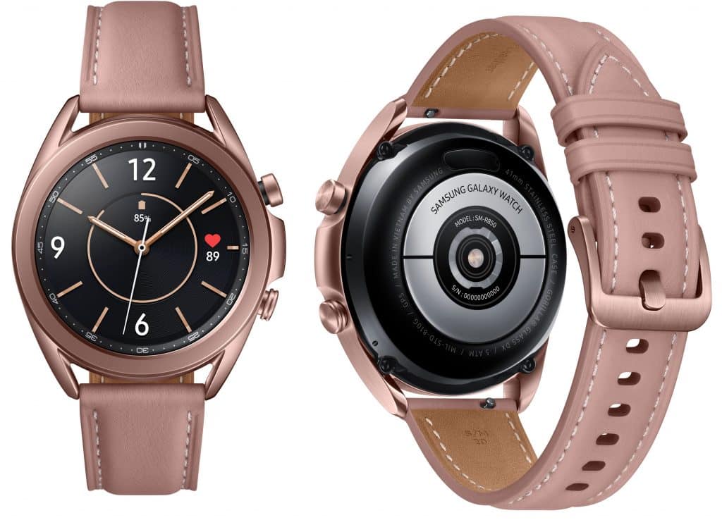 Samsung Galaxy Watch 3 launched in a titanium model with either 45mm and 41mm models