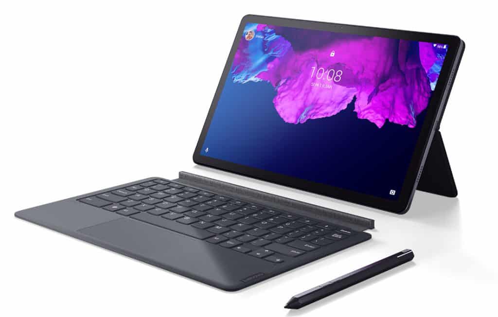 Lenovo Tab P11 tablet with keyboard