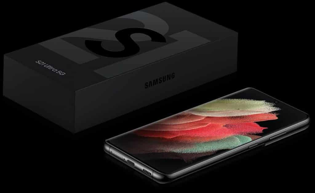 Samsung Galaxy S21 Ultra box
