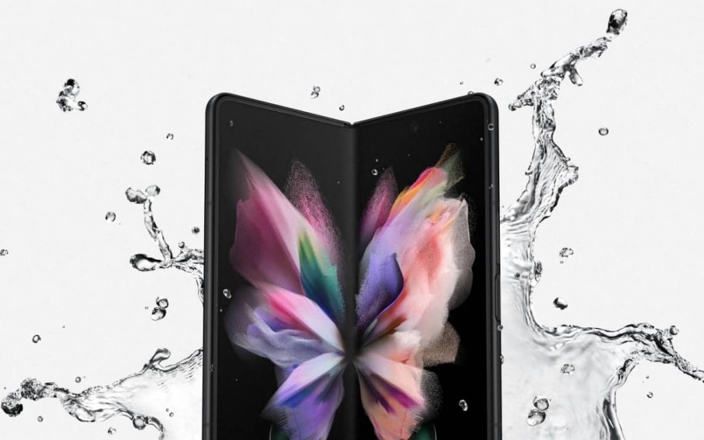 Samsung Galaxy Z Fold 3 5G water resistant