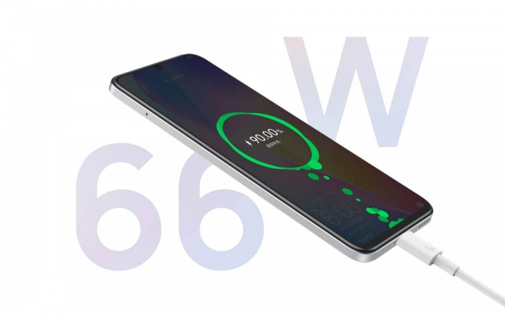 Huawei nova 8 SE 4G with 66W charger