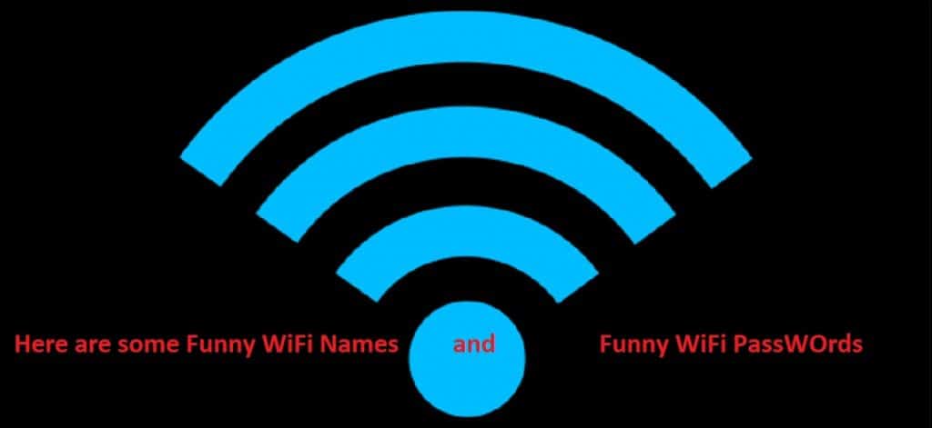 funny WiFi passwords